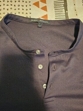 Robert Barakett large long sleeve henley